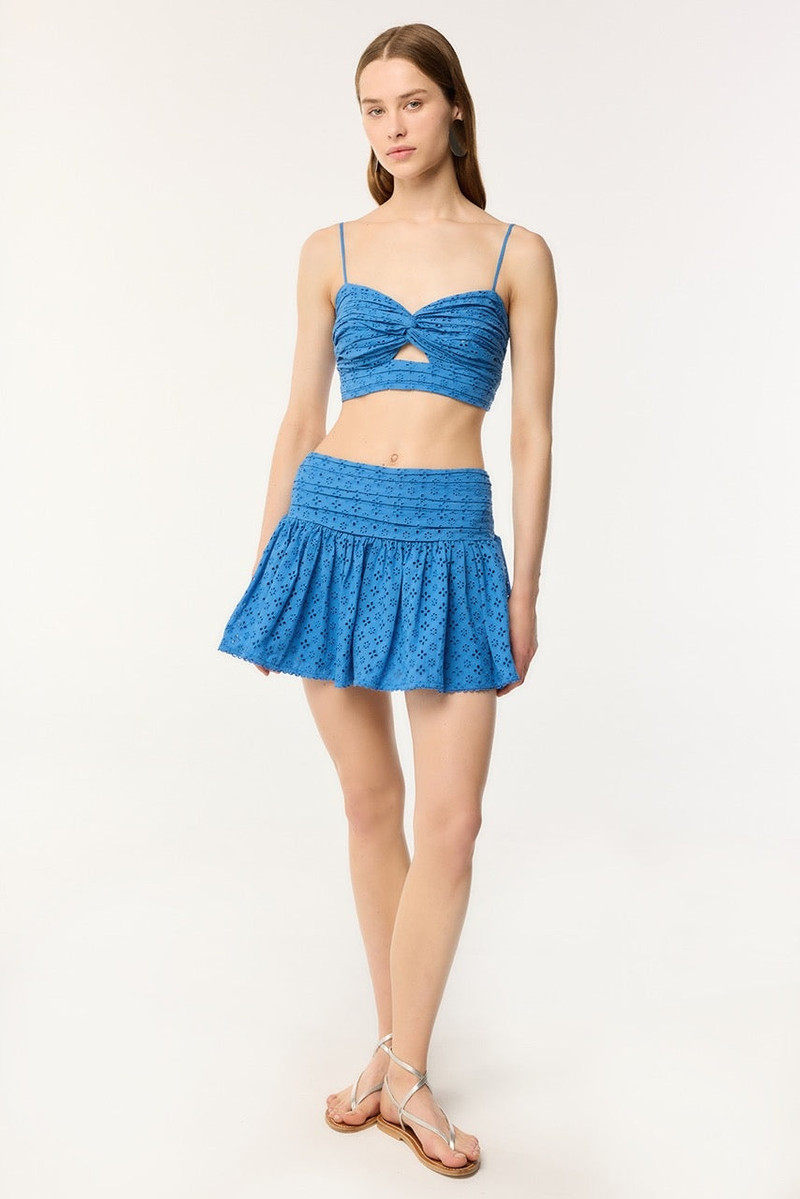 Poupette St Barth Mini Skirt Colleen - Jeans outlook