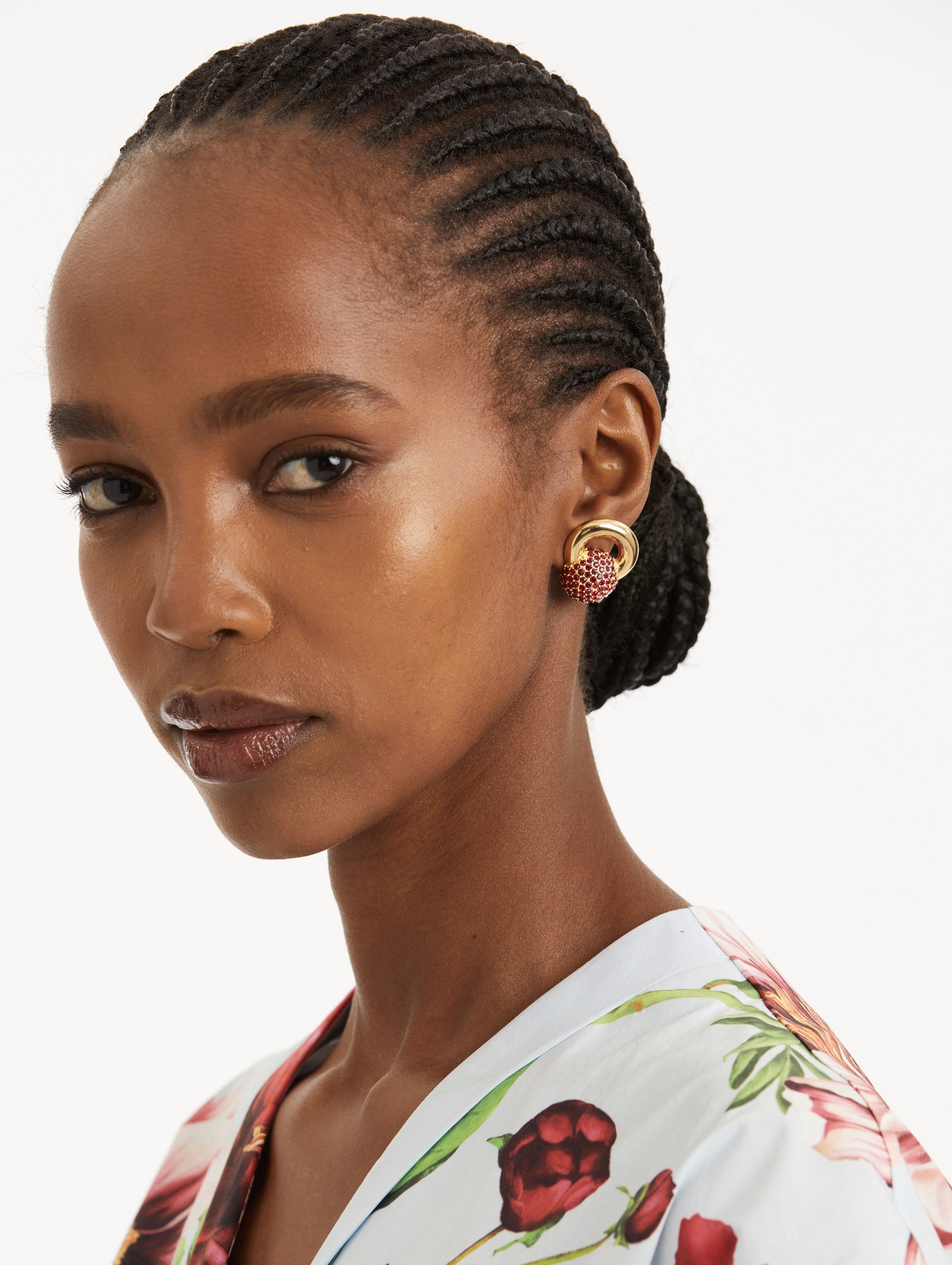 PAVÉ SPHERE STUD EARRINGS - 2