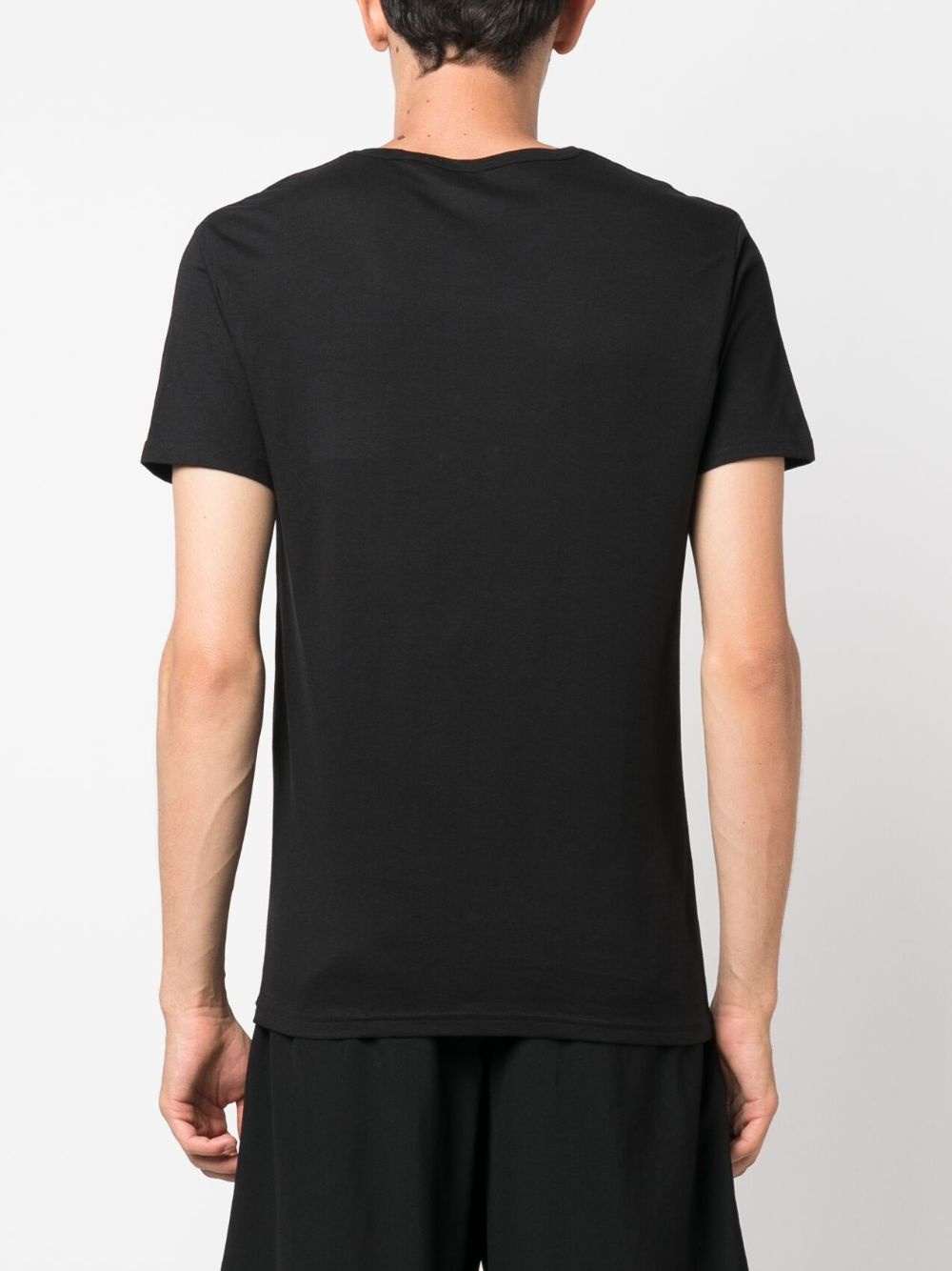 logo-print cotton T-shirt - 4