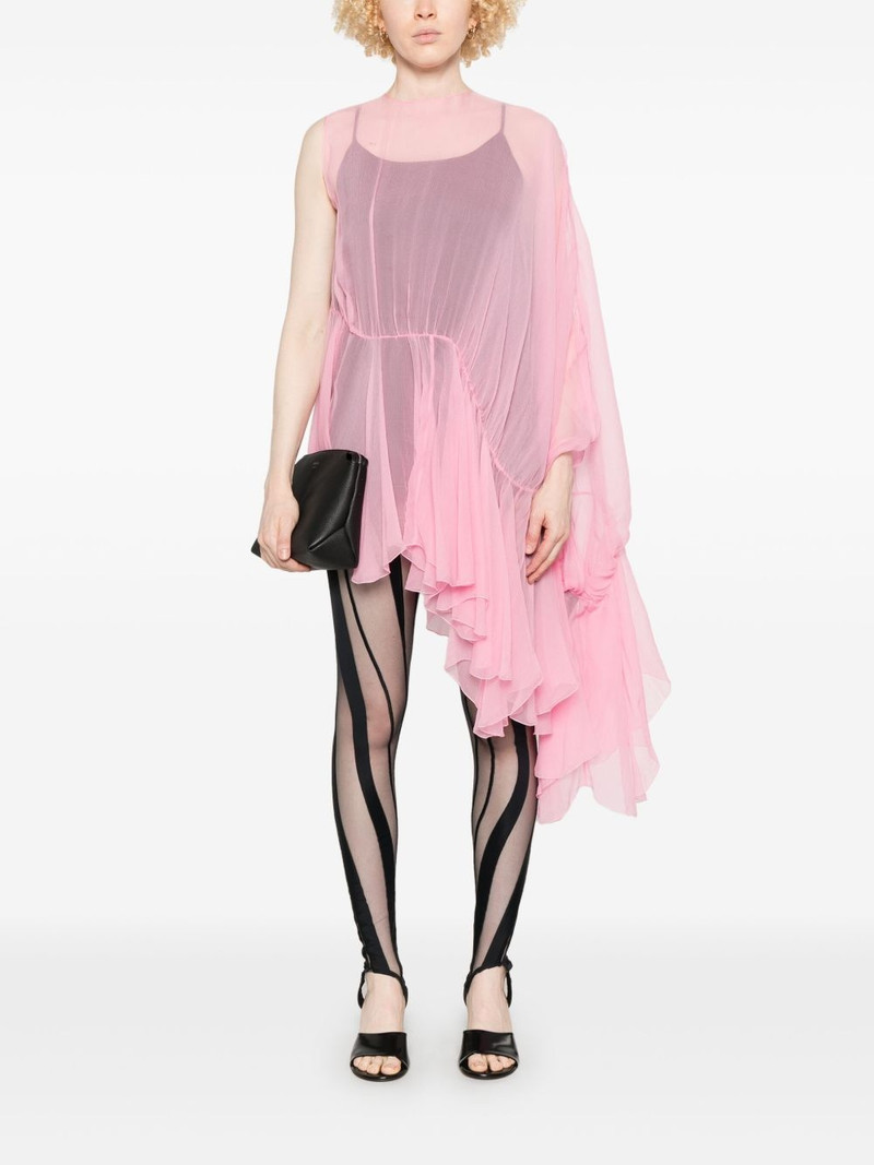 ALAINPAUL extended ruffle top outlook