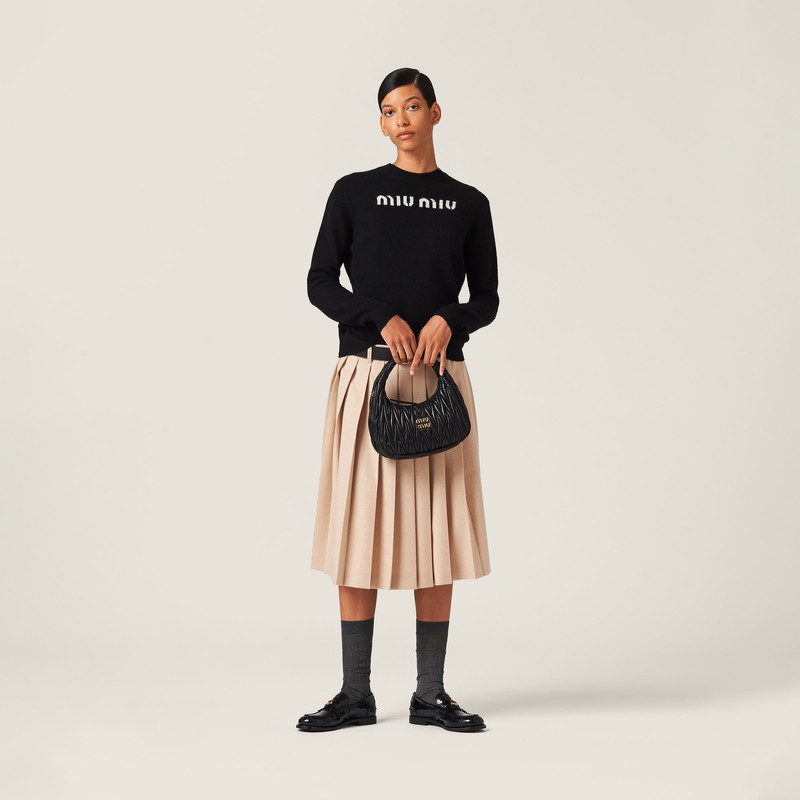 Miu Miu Wool and cashmere sweater outlook