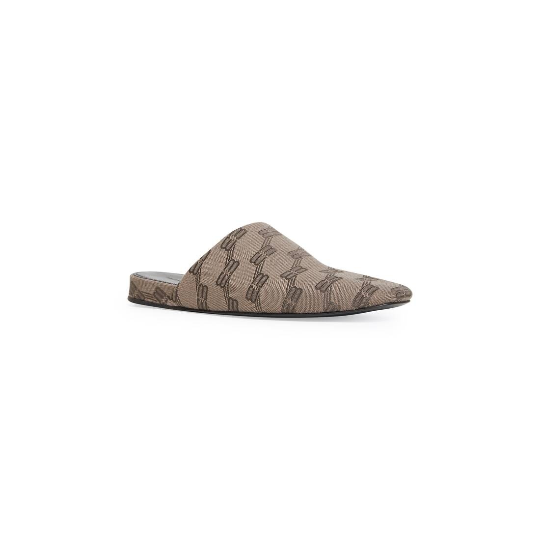 Men's Cosy Mule Bb Monogram  in Dark Grey - 2