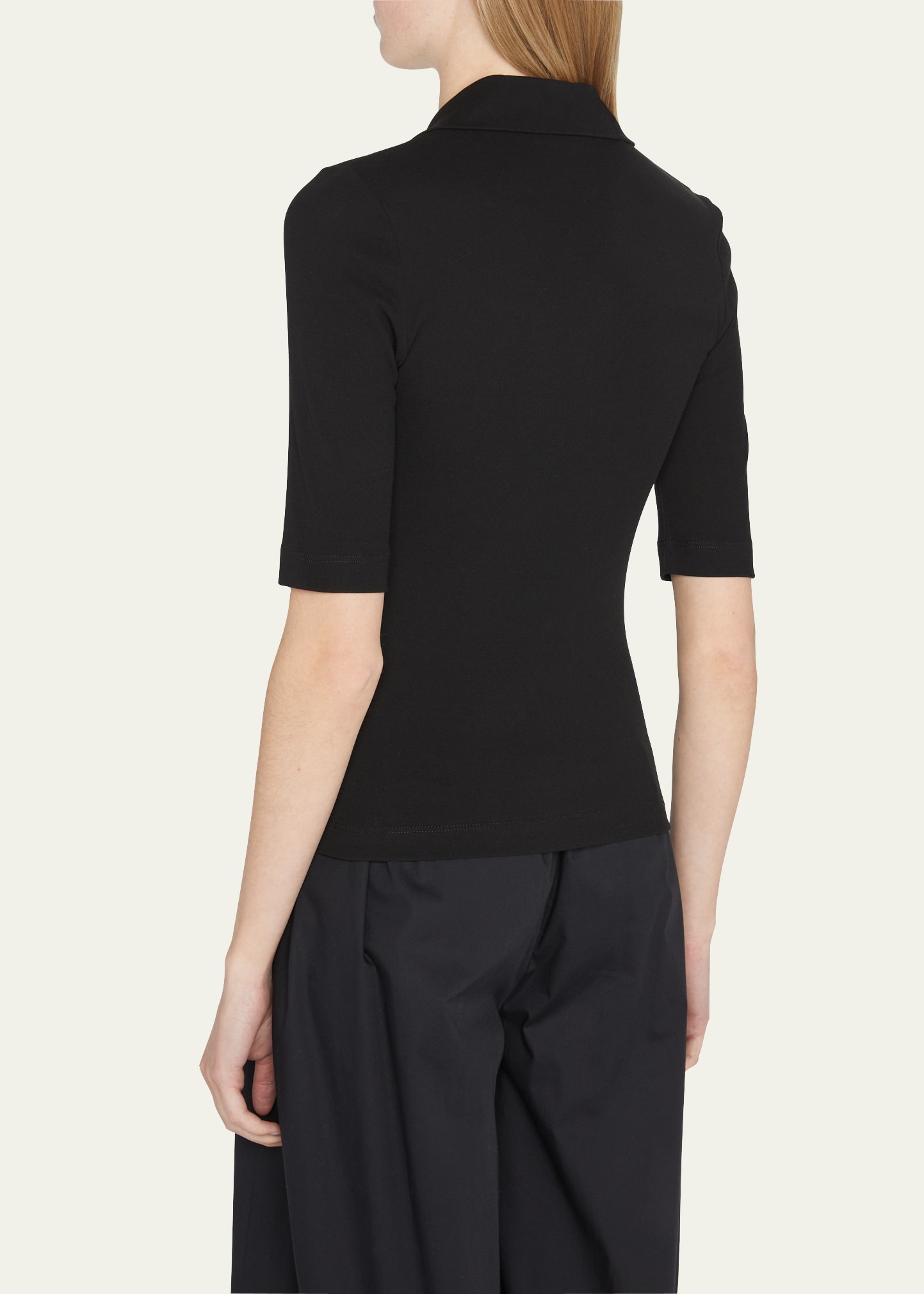 Fitted Polo T-Shirt - 3