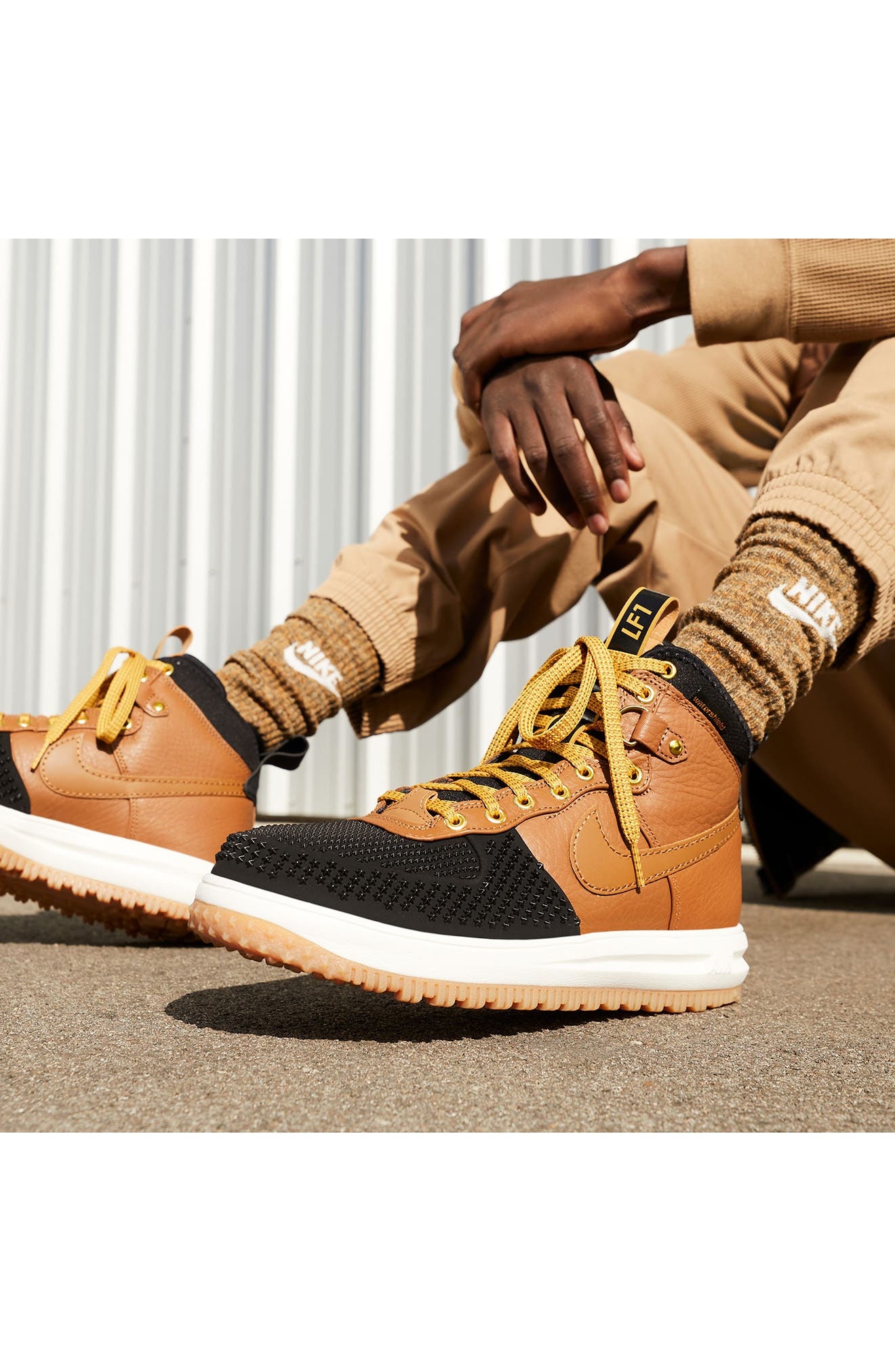 Nike Lunar Force 1 Duck Boot in Ale Brown/Ale Brown/Black at Nordstrom - 2