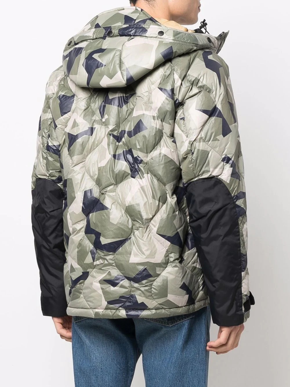 camouflage-print down jacket - 4