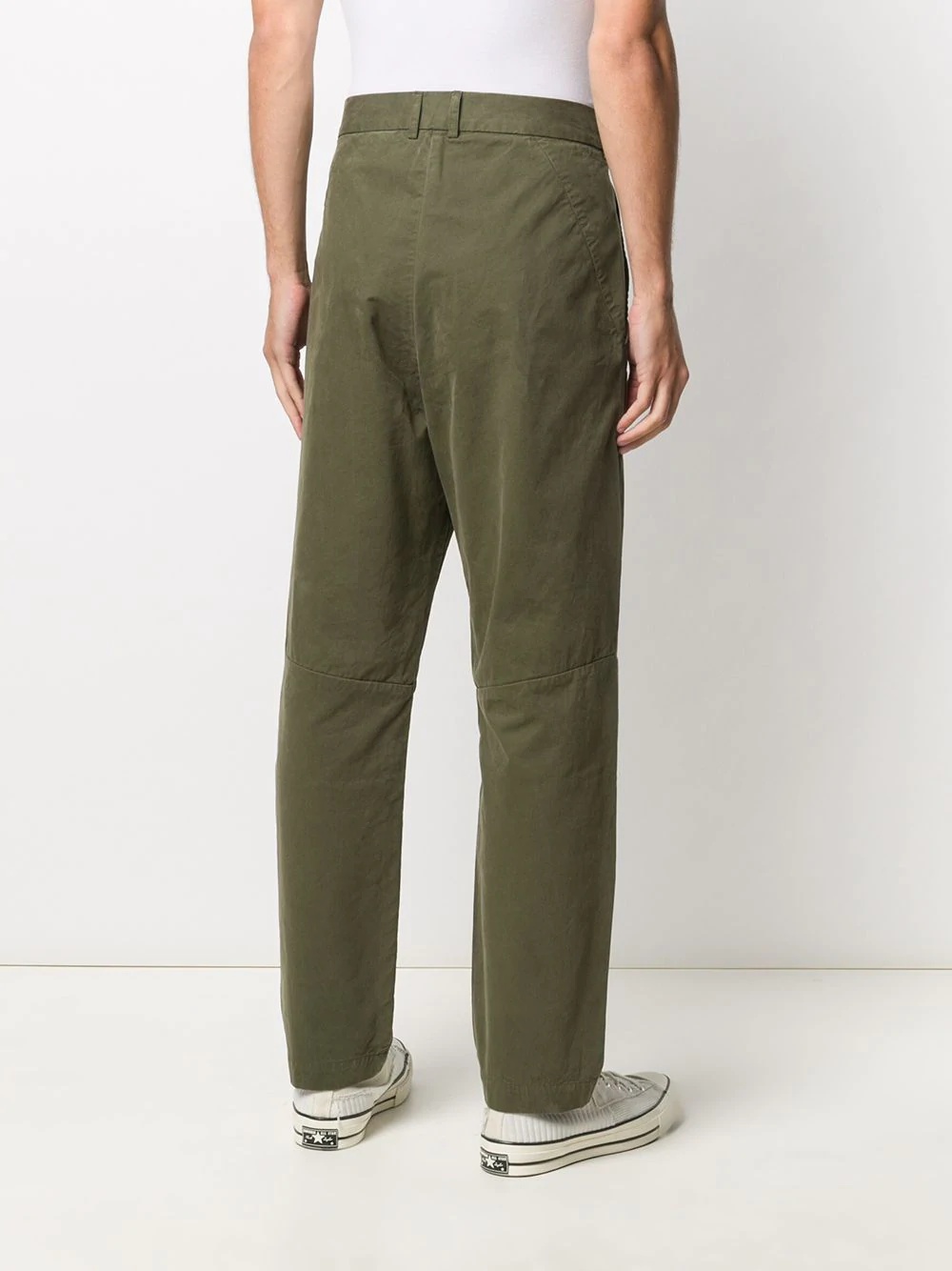 Drill straight trousers  - 4