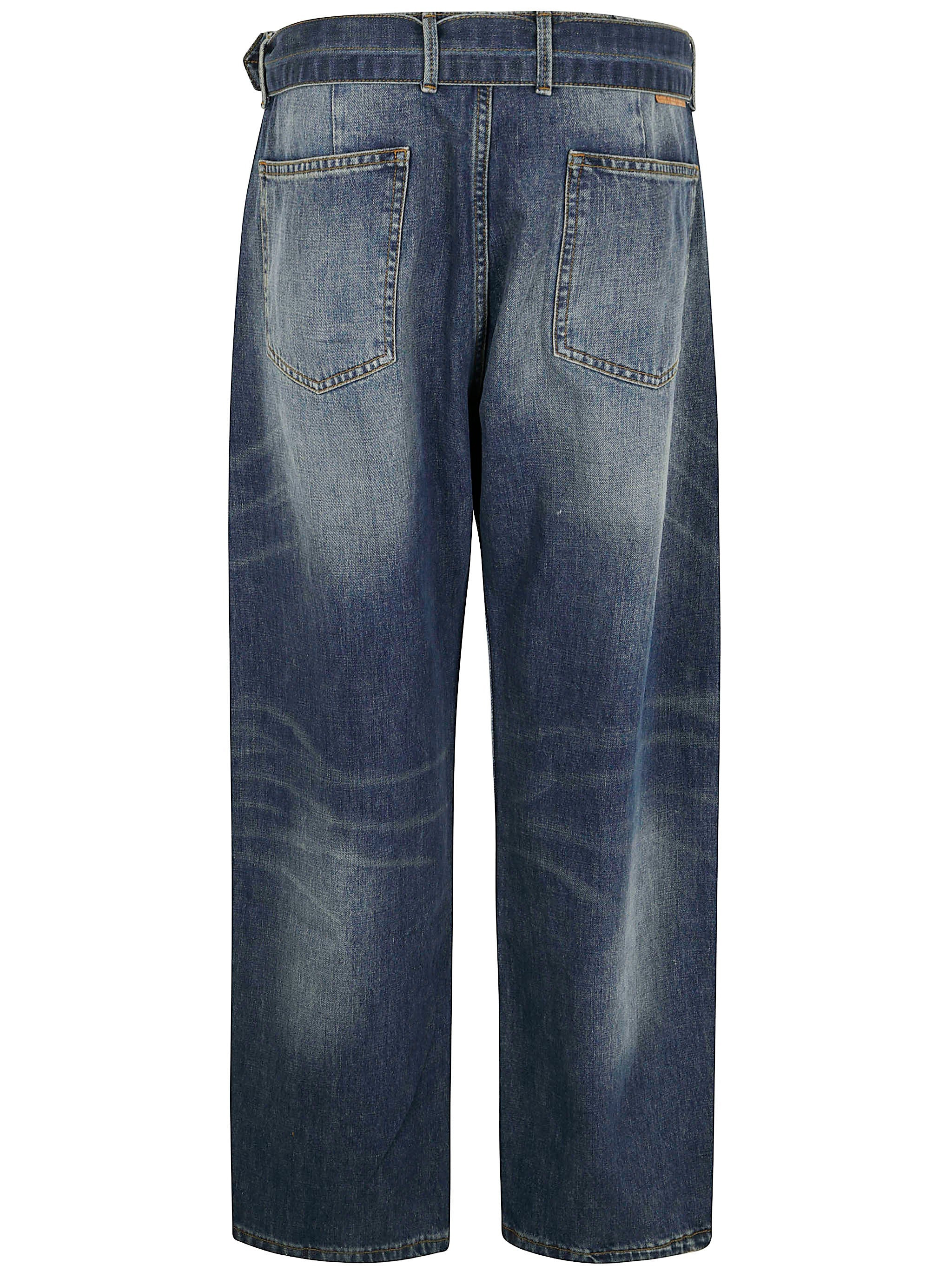 Magda Butrym Women Jeans High Waist Wide Leg - 2