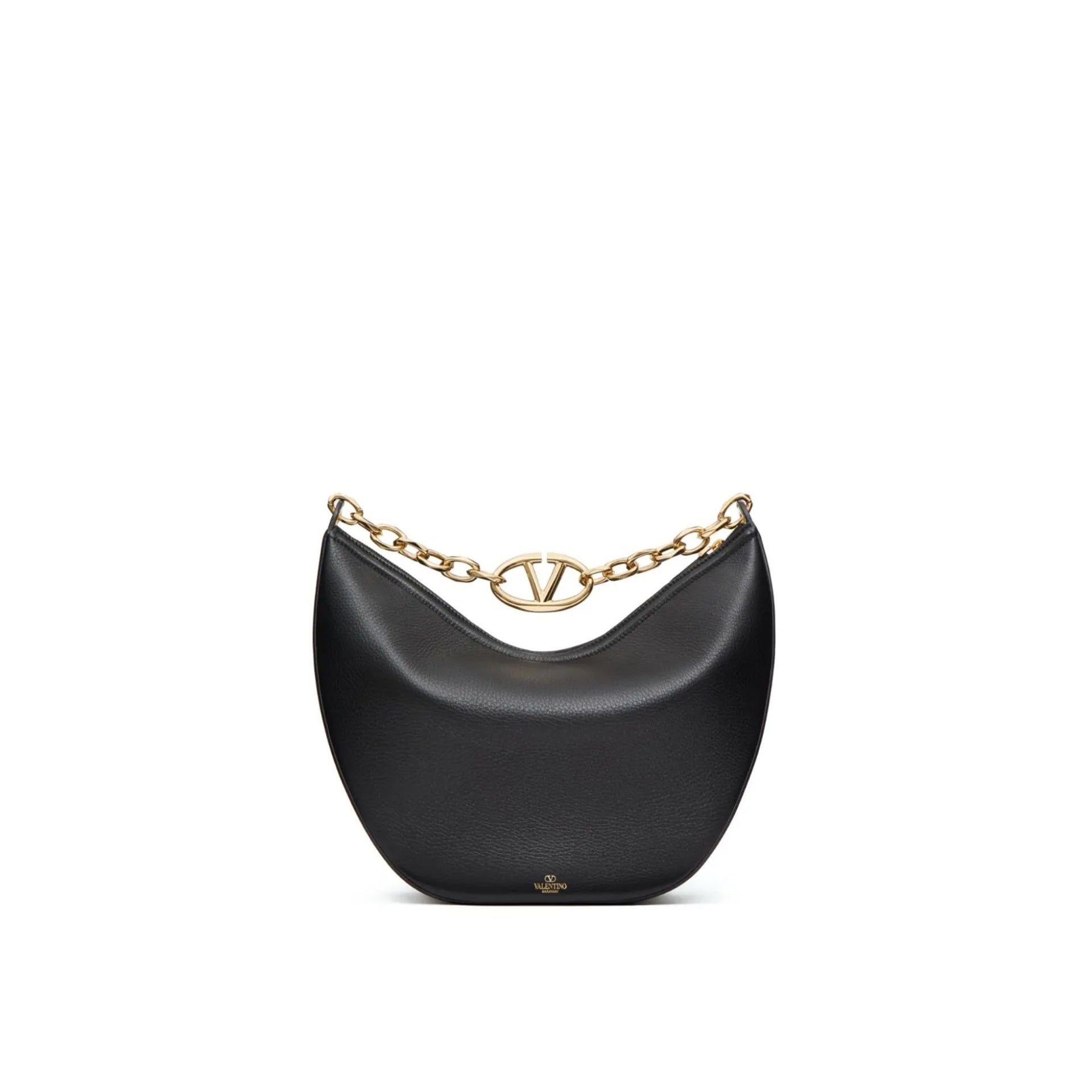 Small Vlogo Moon Hobo Shoulder Bag - 4