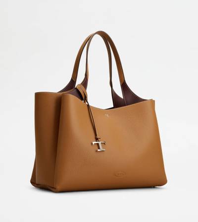 Tod's TOD'S BAG IN LEATHER MEDIUM - BROWN outlook