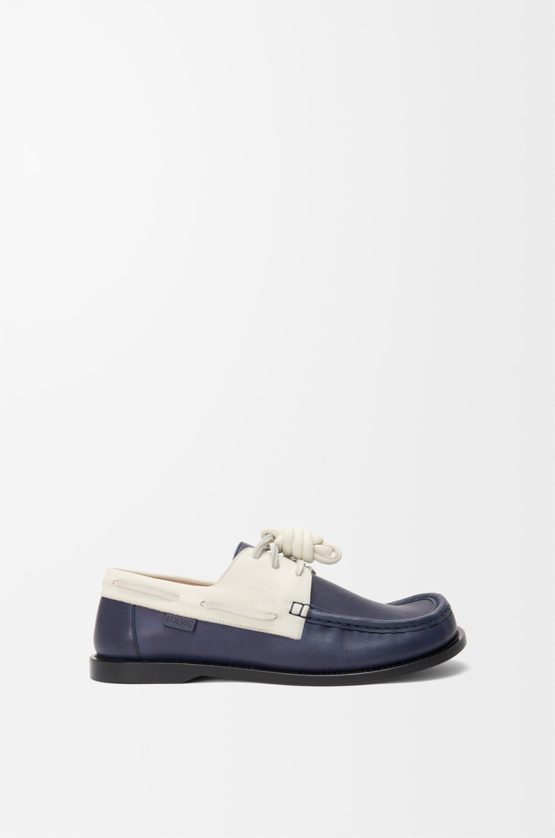 Campo boat shoe in soft calfskin 1