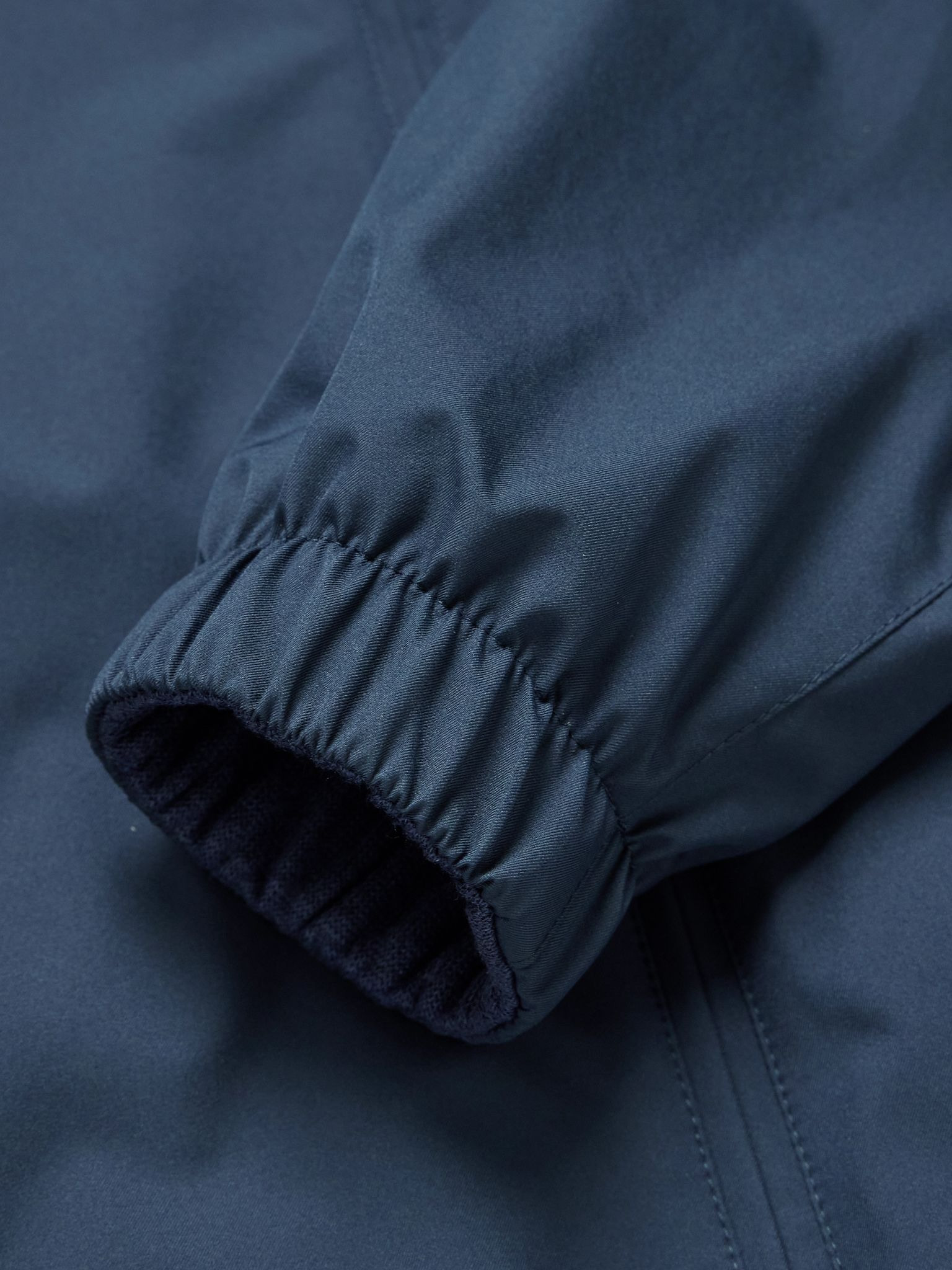 Reversible Storm System® Jersey and Twill Bomber Jacket Navy - 5