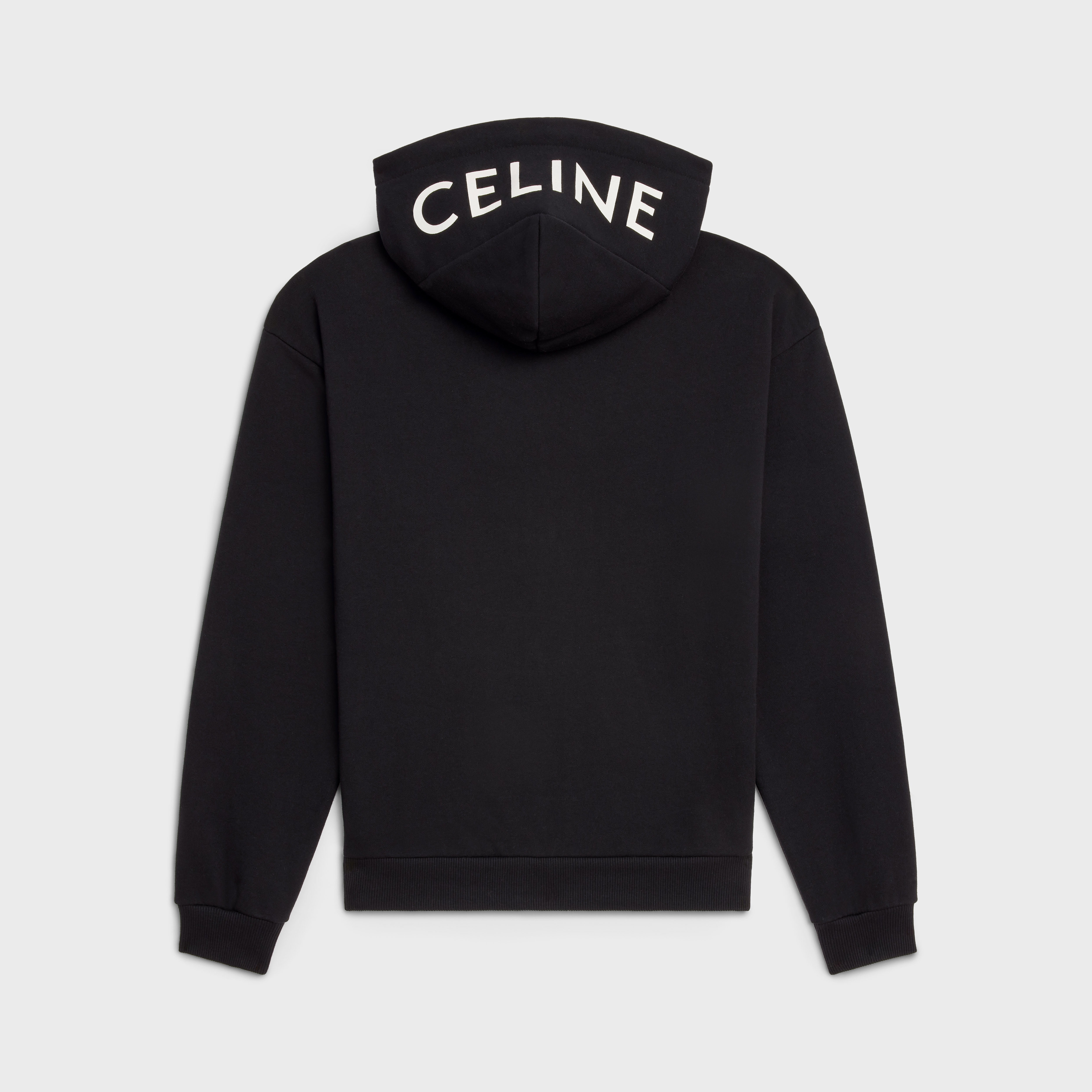 CELINE LOOSE SWEATSHIRT IN COTTON FLEECE - 1