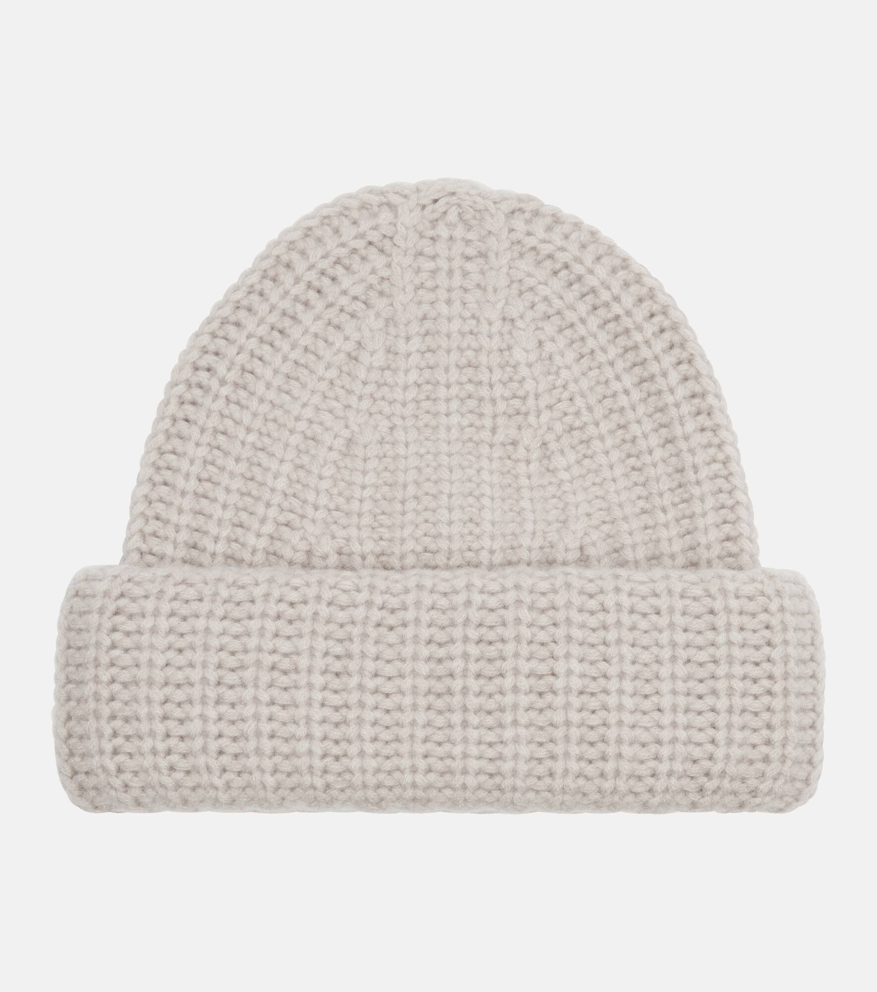 Beatris ribbed-knit cashmere beanie - 1