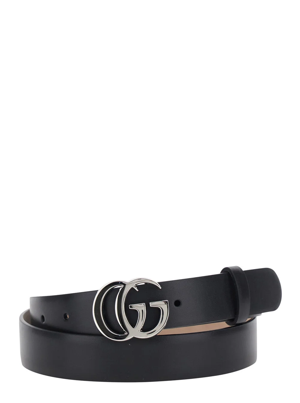 Gucci Men 3Cm Gg Running Silver - 1