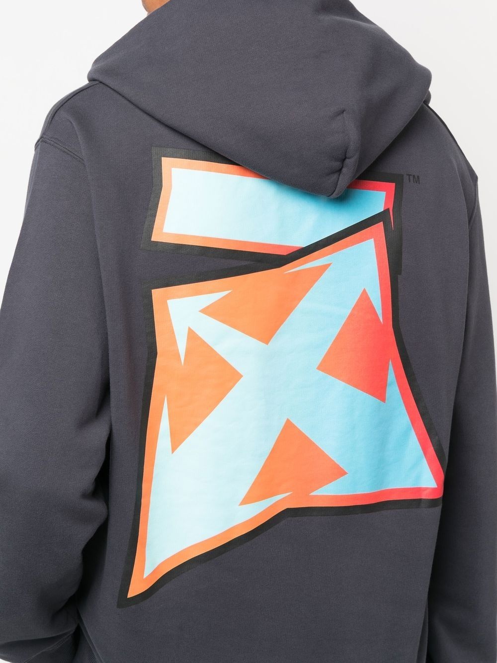 Arrows print hoodie - 5