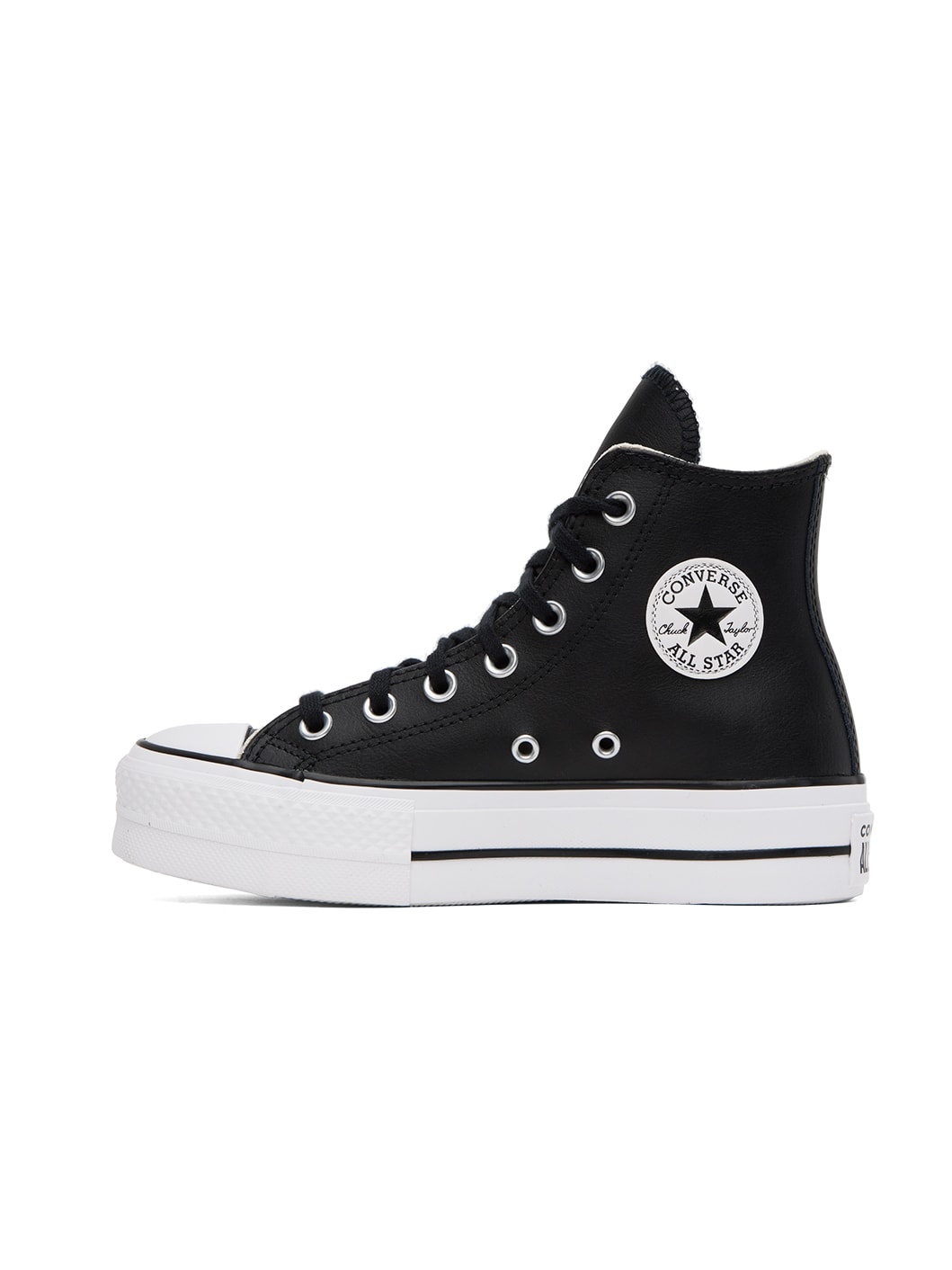 Black Chuck Taylor All Star Lift Sneakers - 3