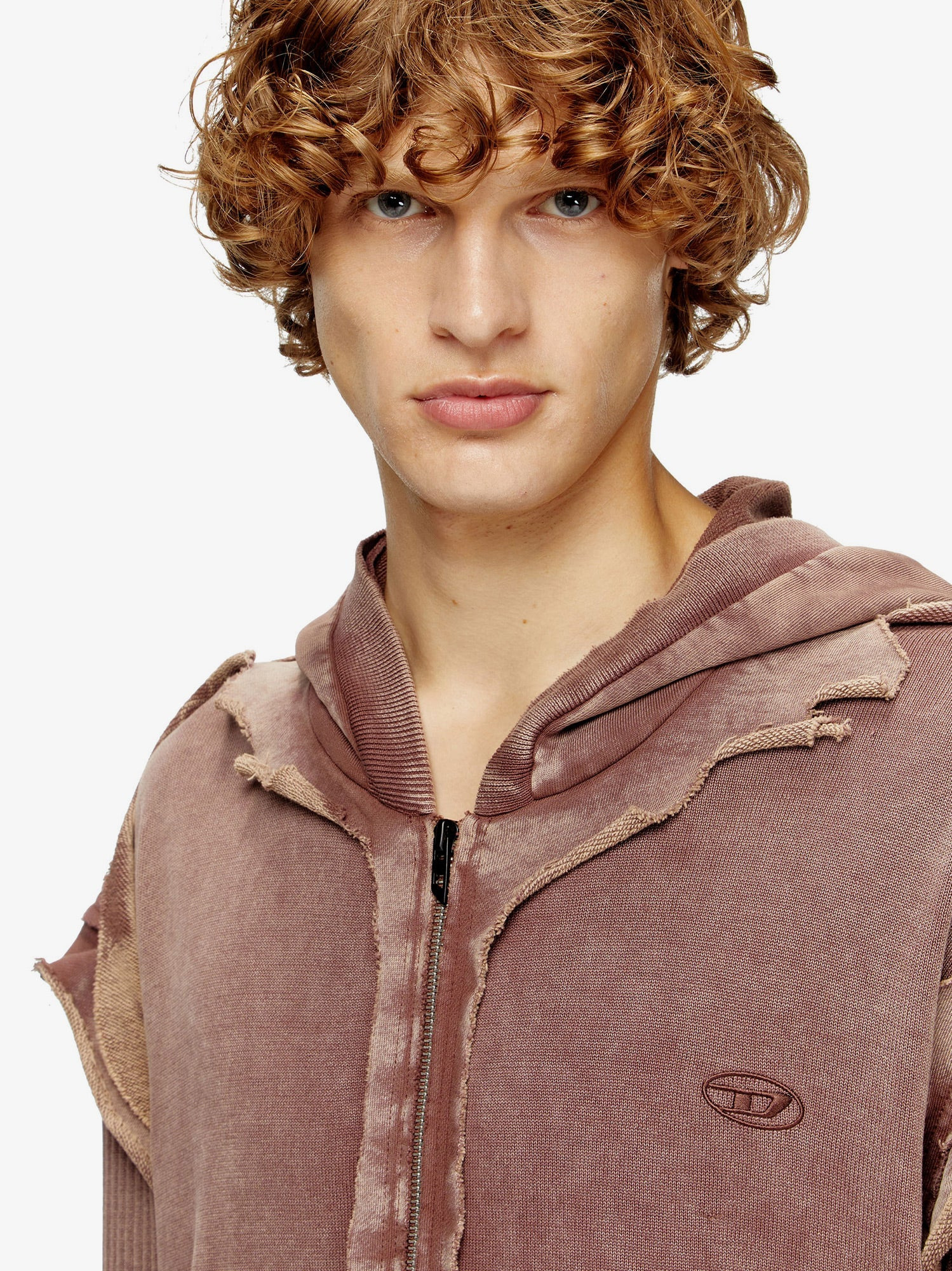 Diesel Men K-Pelto Cotton Sweatshirt With Distressed Effect - 5