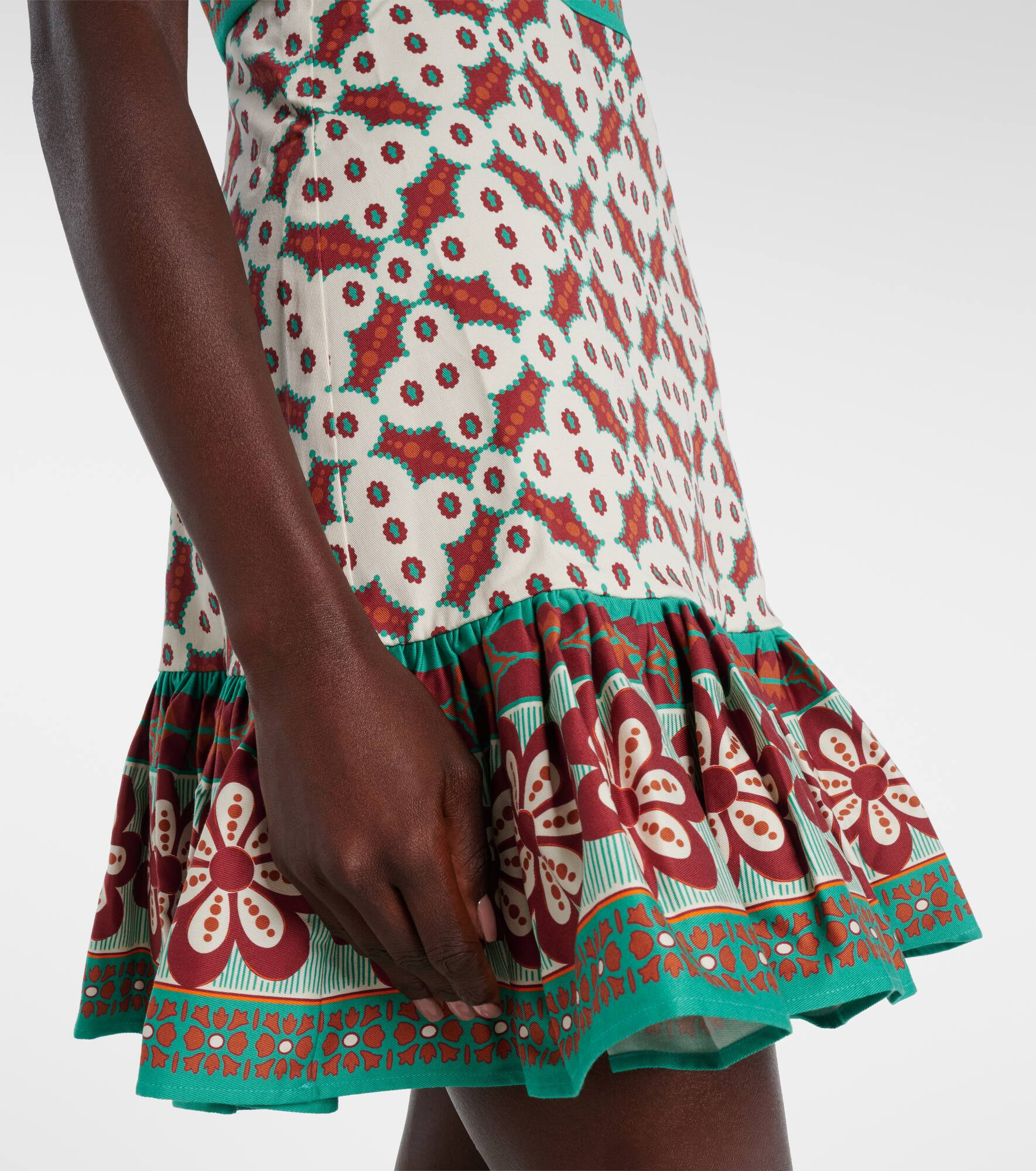 Mini Gingerbread printed minidress - 5
