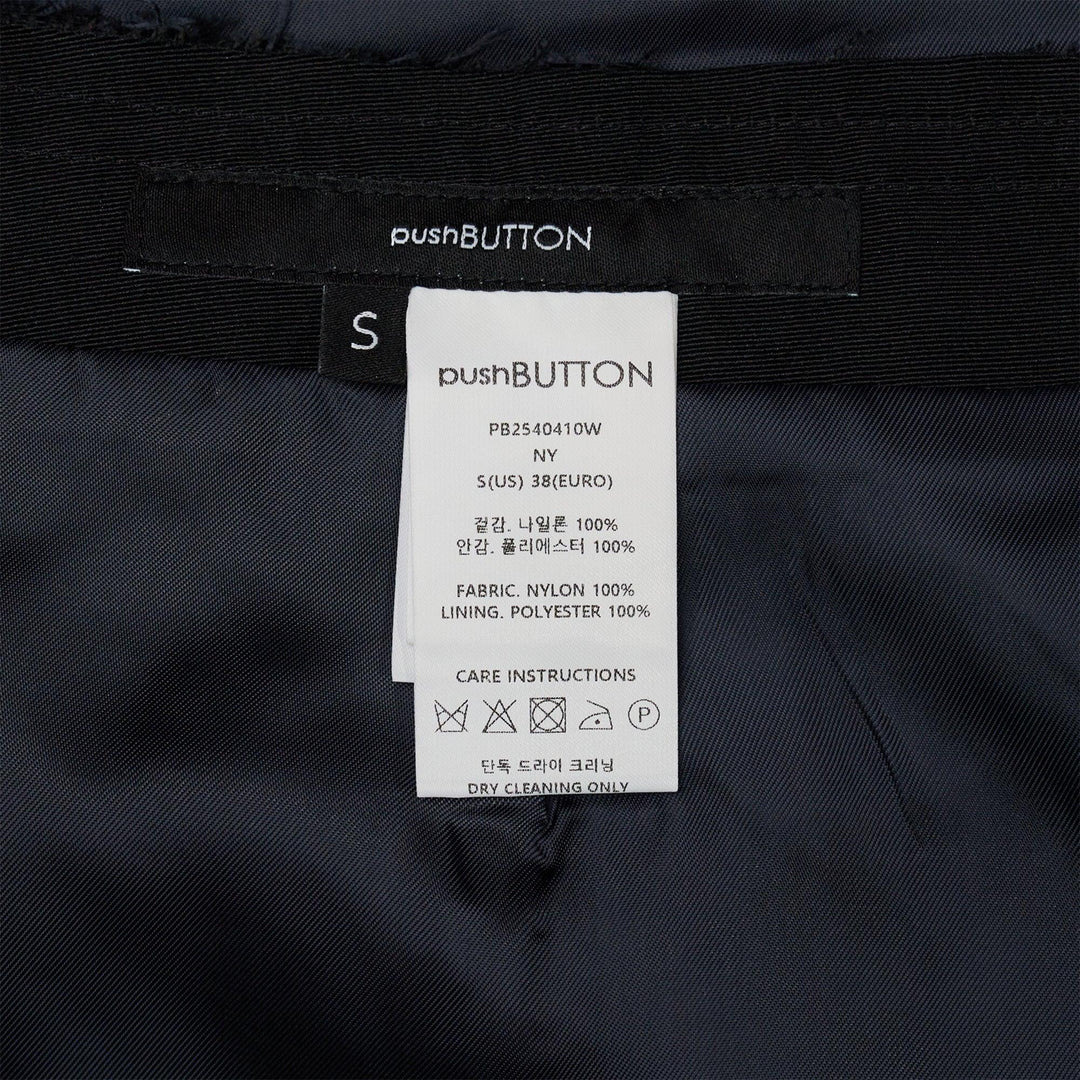 Navy Dye H-Line Skirt - 3