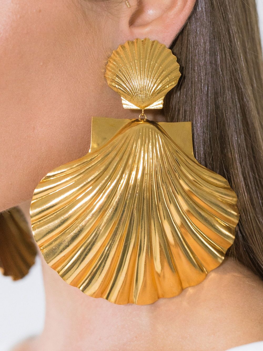 Attina shell earrings - 3