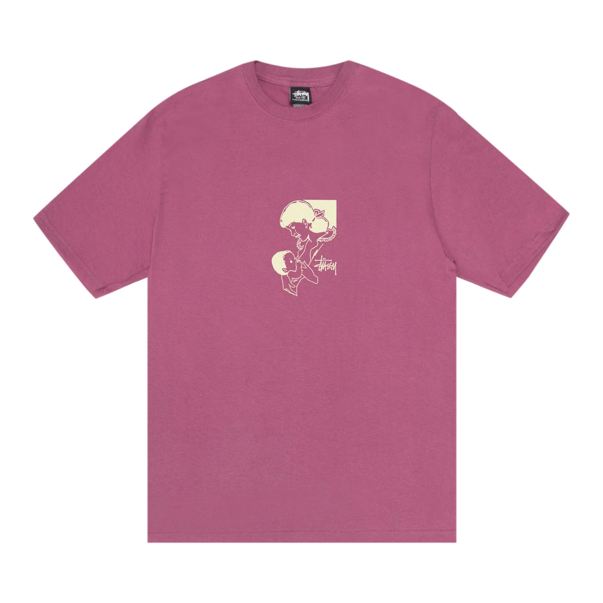 Stussy Nurture Tee 'Berry' - 1
