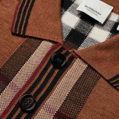 Burberry Burberry Check Knitted Polo outlook