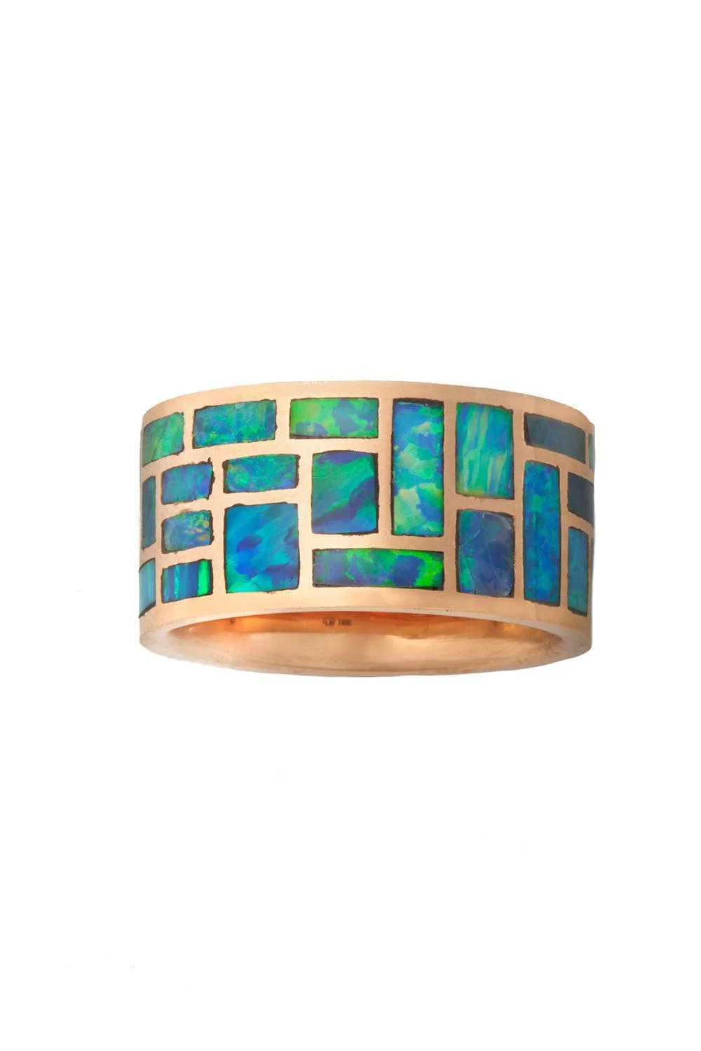 Opal All Inlay Ring - 1