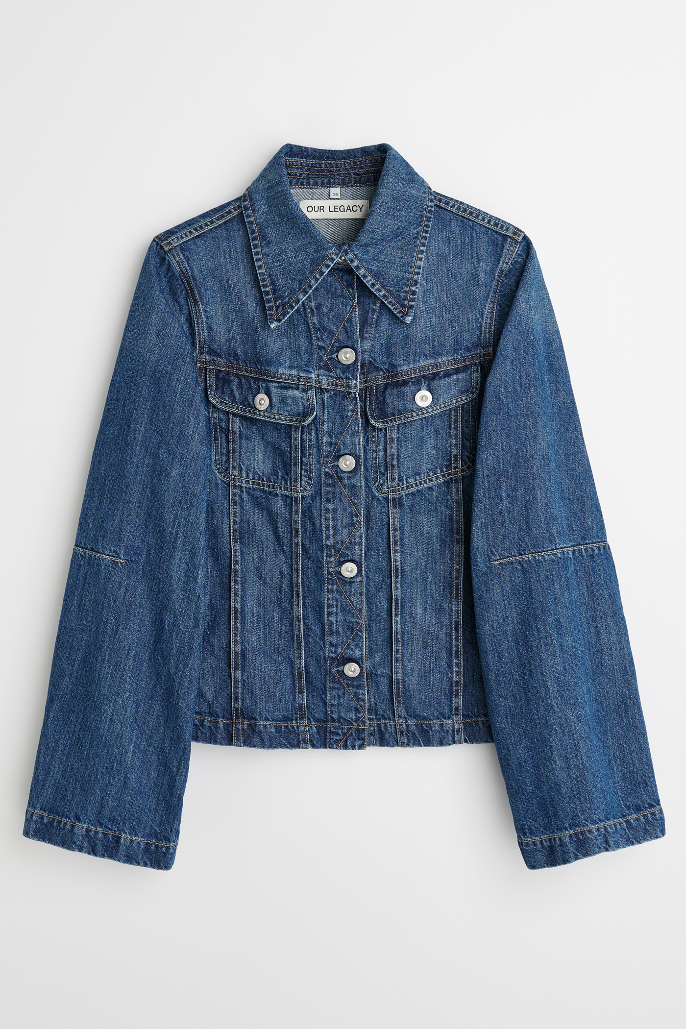 Lasso Jacket Western Blue Denim - 1