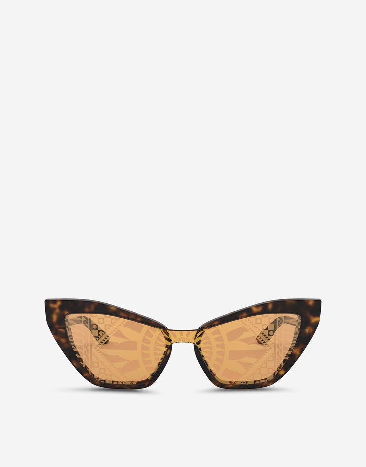 Half print sunglasses - 1