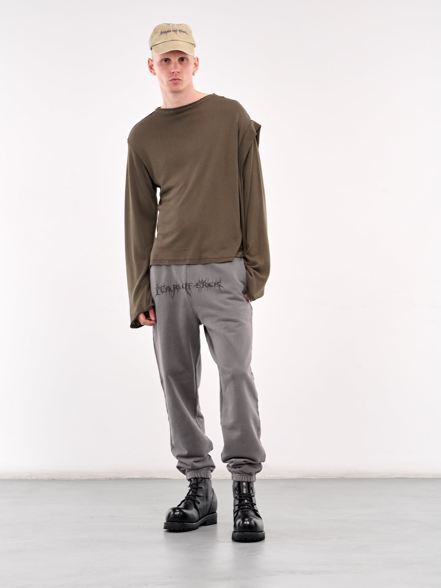 Deconstructed Linen Long Sleeve Tee - 6