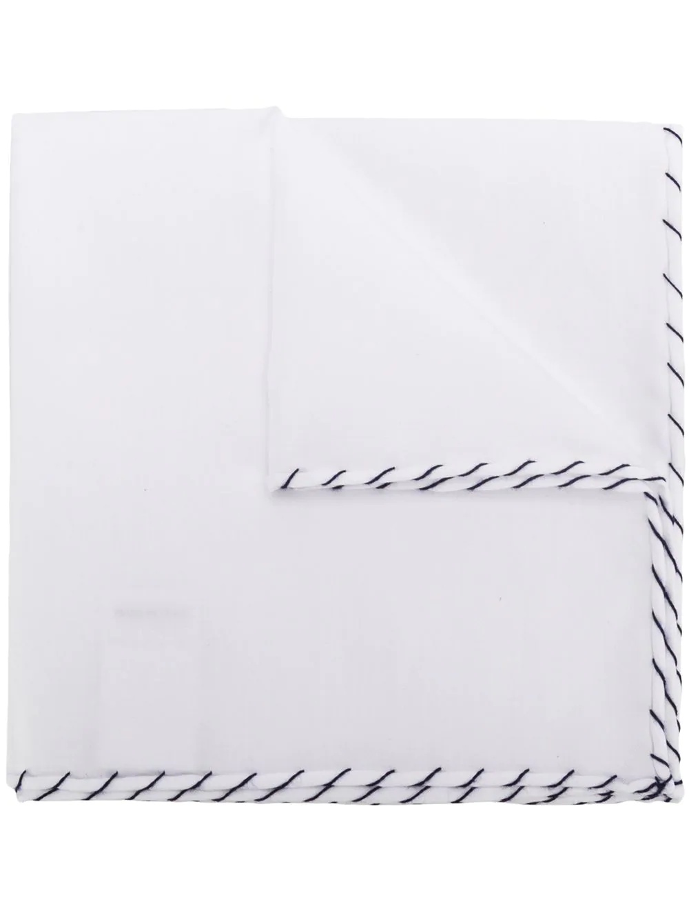 stitched pocket square - 1