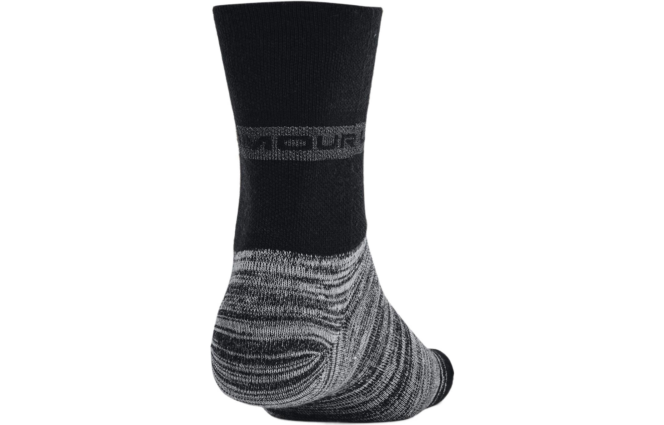 Under Armour Essential Hi Lo Socks 2-Pack 'Black' 1365746-001 - 2