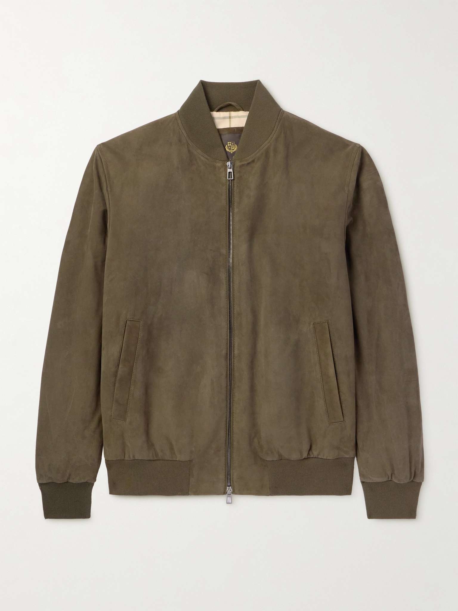 LP IVY Suede Bomber Jacket - 1