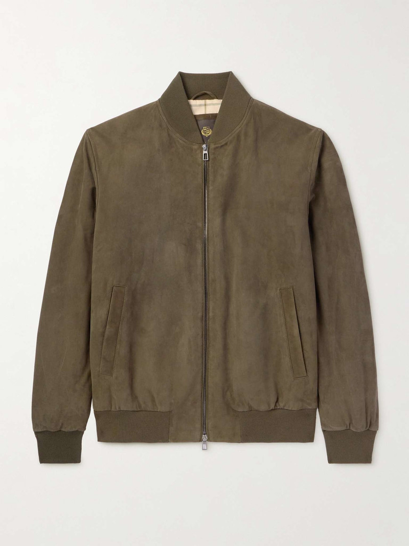 LP IVY Suede Bomber Jacket 1