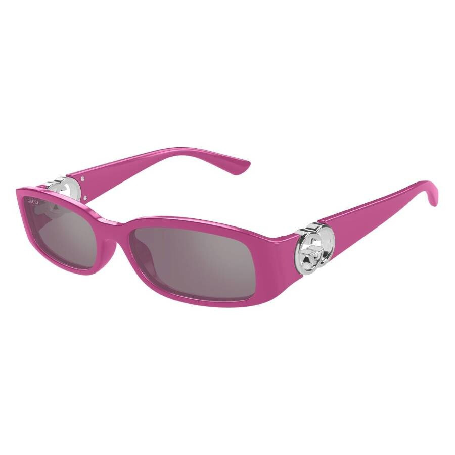 Gucci Pink Rectangular Ladies Sunglasses GG1661S 004 54 - 2