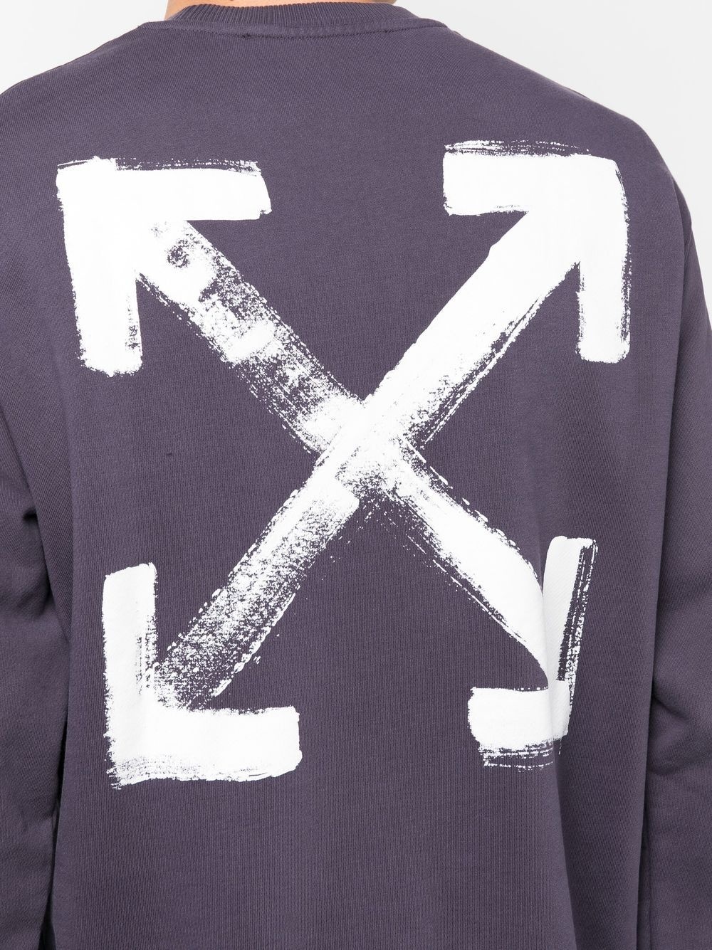 painted Arrows-print sweatshirt - 5