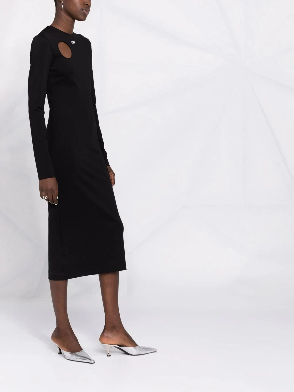 Meteor logo knitted dress - 6