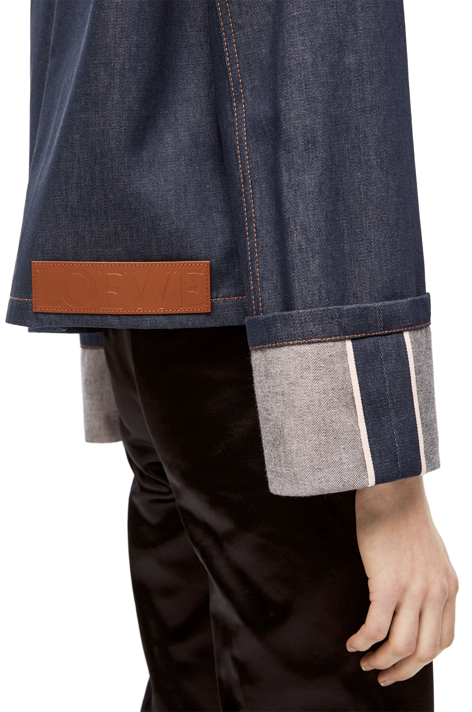 【新品未使用】LOEWE Fisherman Jacket Loewe Fisherman Turn-Up Denim Jacket | Liberty