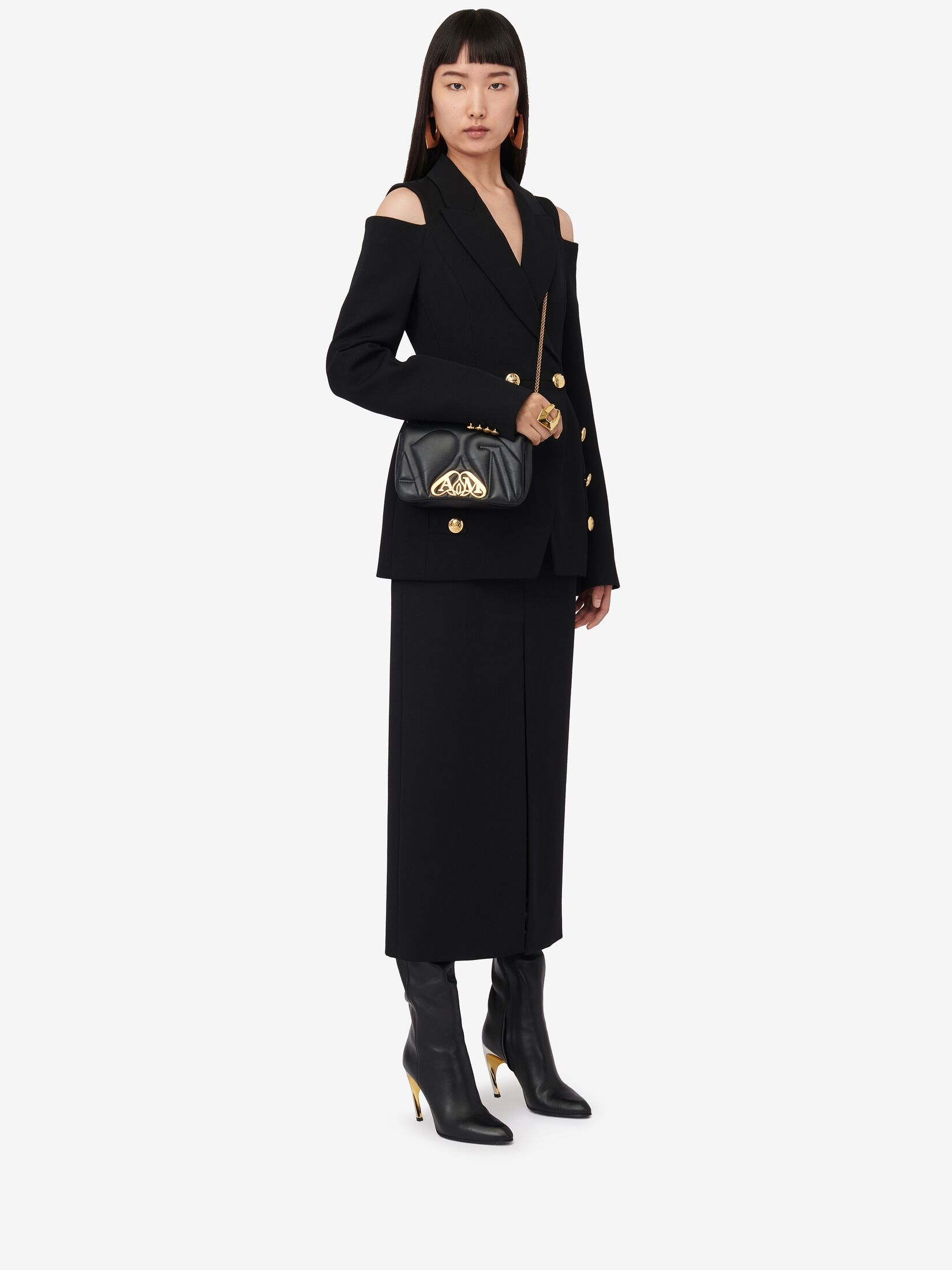 Women's The Seal Mini Bag in Black - 6