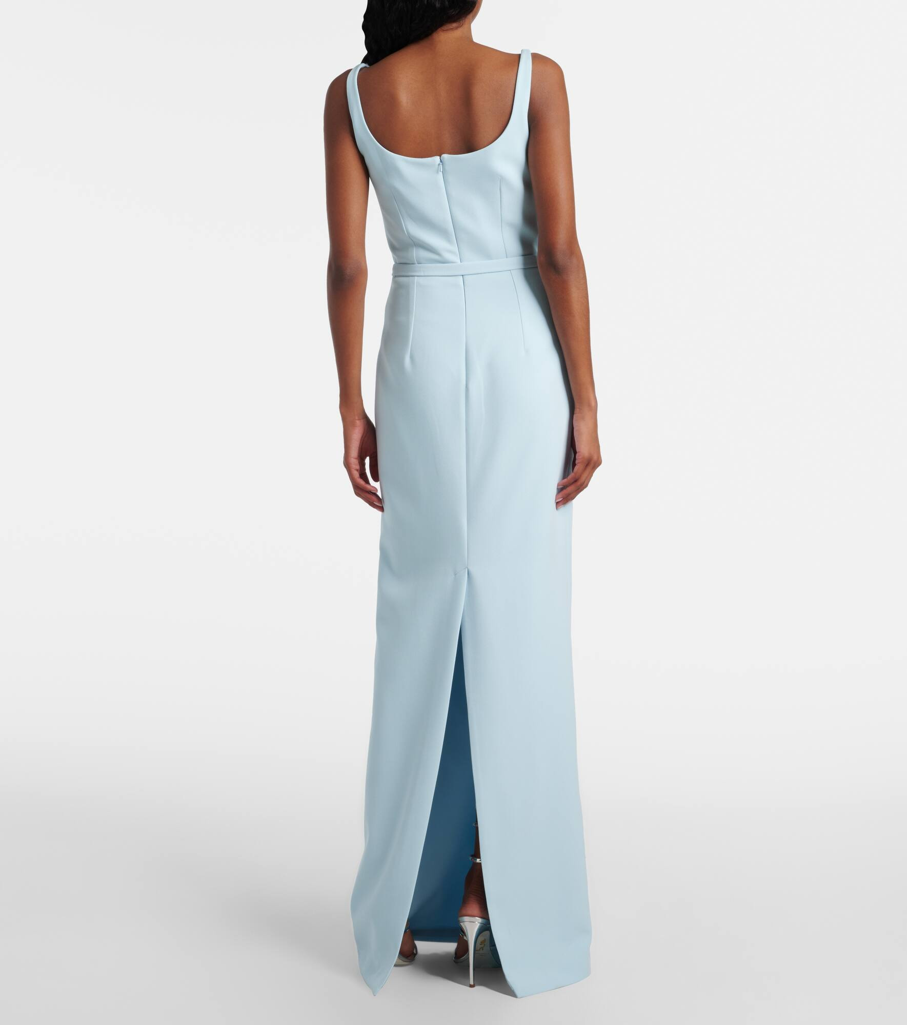 Kristena draped embellished gown - 3
