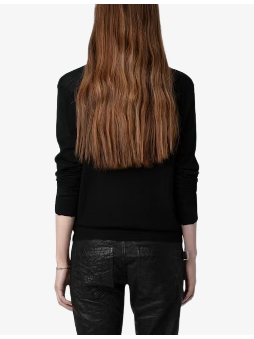 Rivy embroidered-wings cashmere jumper - 4
