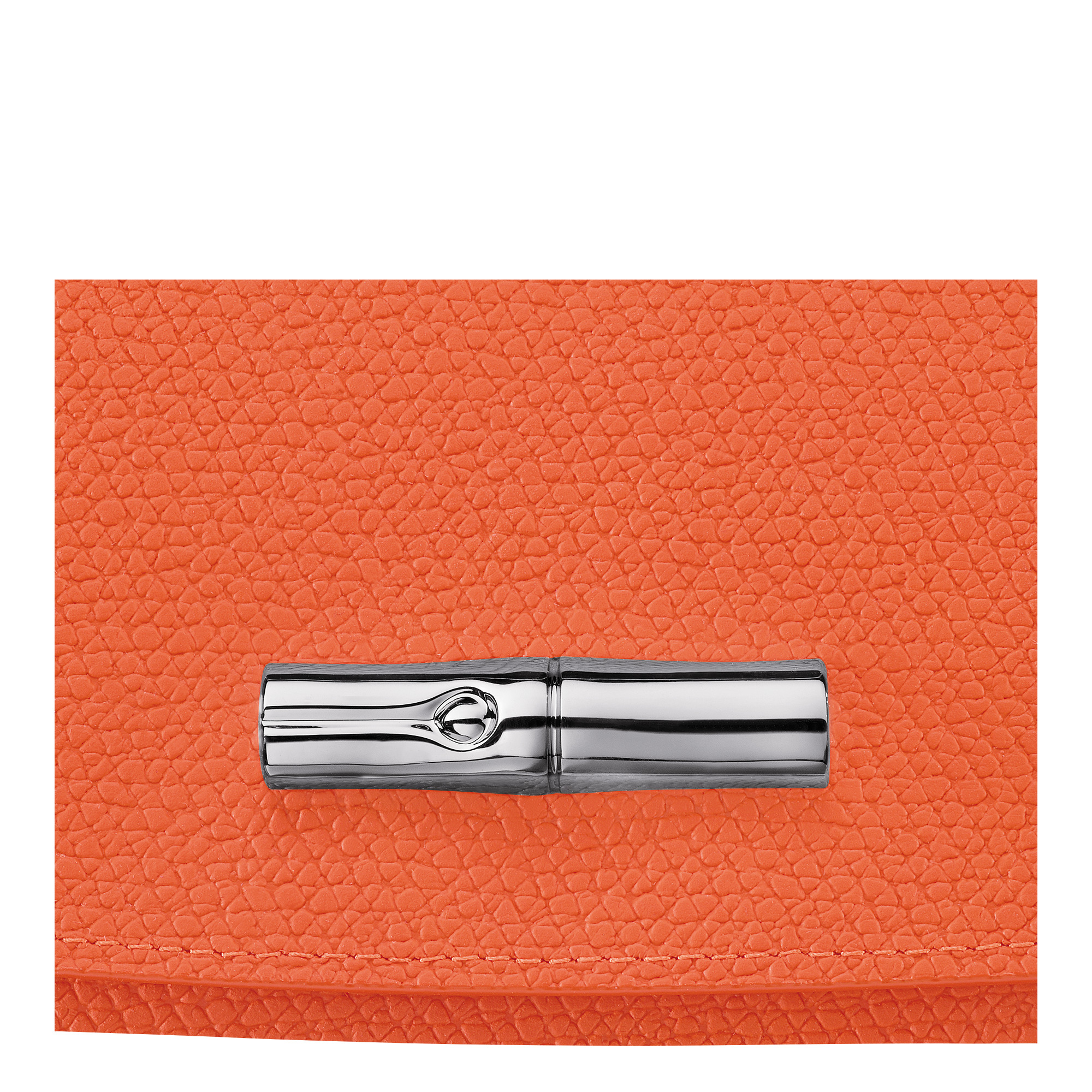 Roseau Continental wallet Orange - Leather - 4