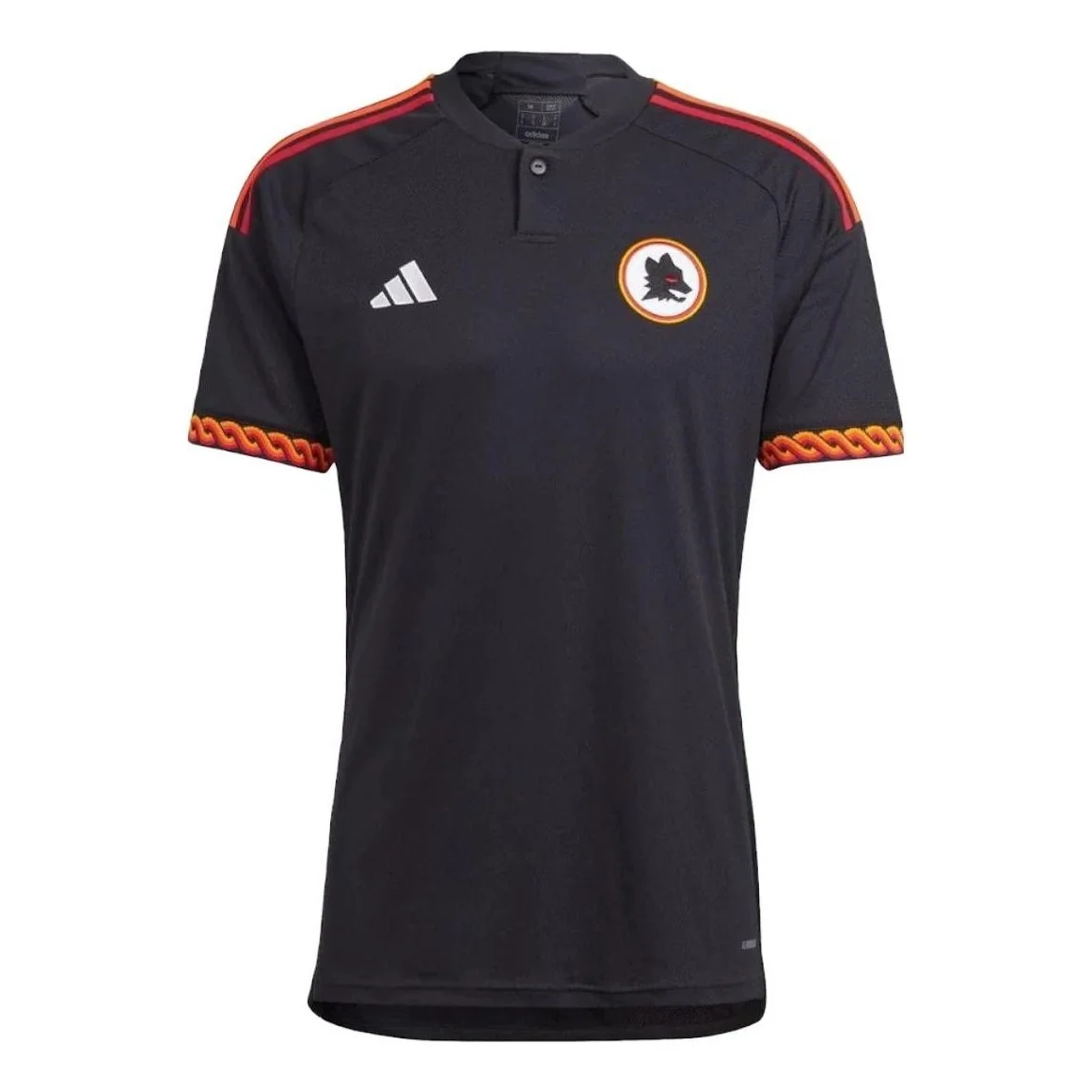 adidas AS Roma 23/24 Third Jerseys 'Black' IK7170 - 1