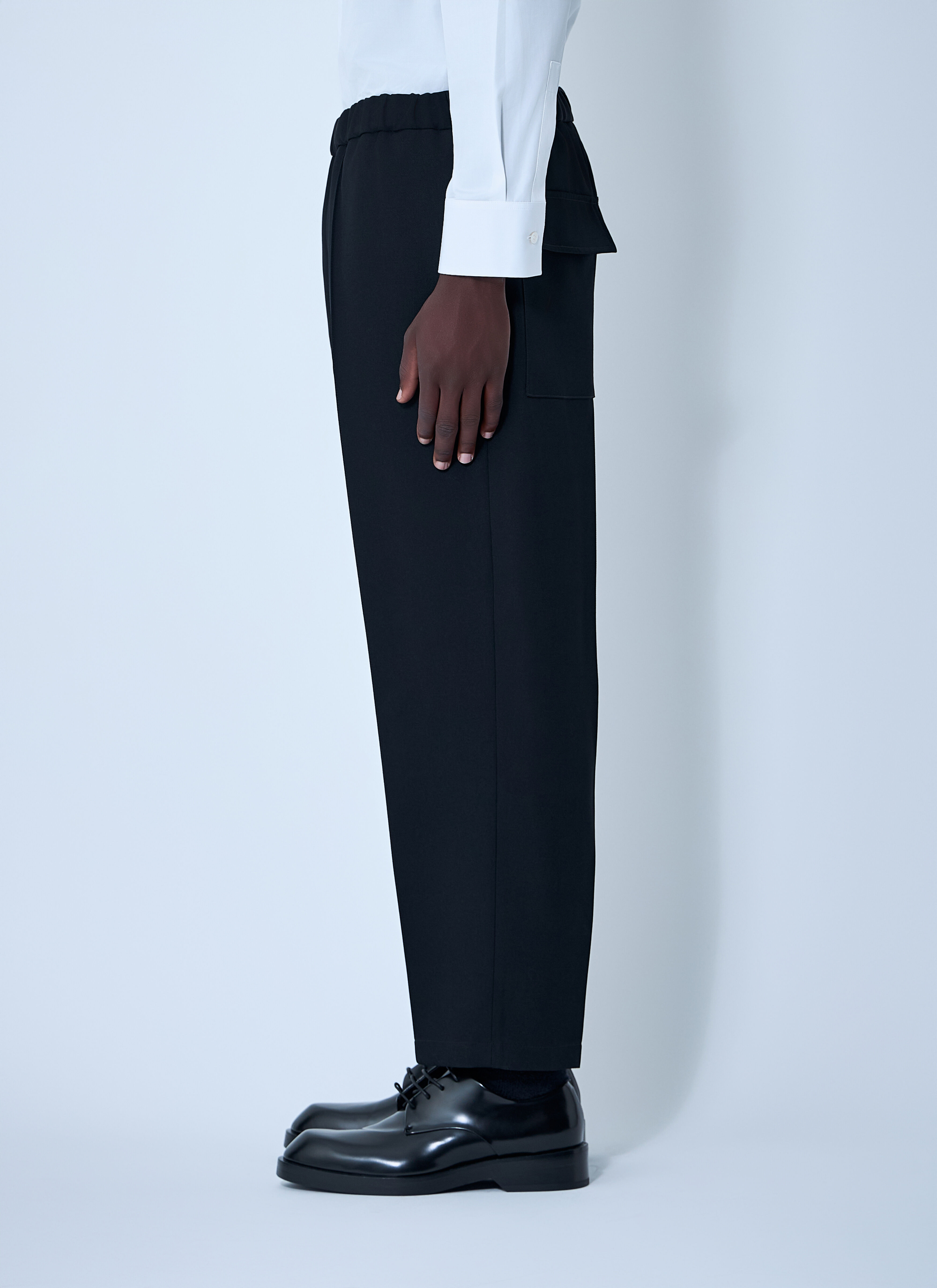Tailored Wool Pants - 3