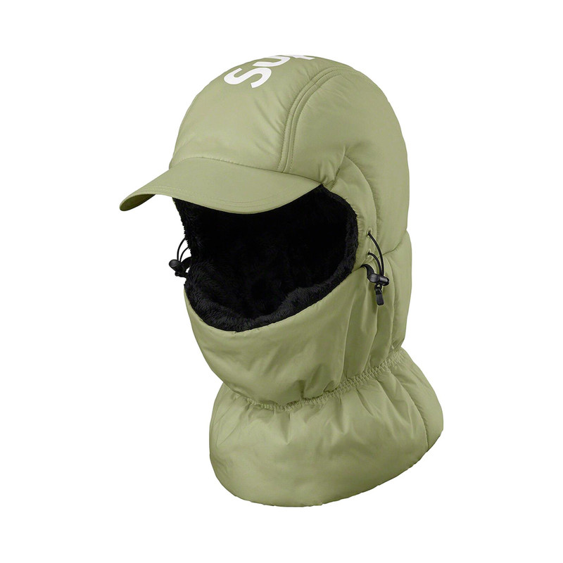 Supreme x Cordura Puffer Balaclava 'Light Olive' - 1
