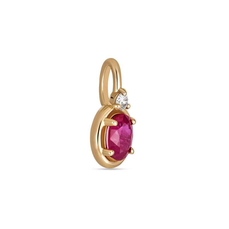 Ruby Bonbon Diamond Charm 3