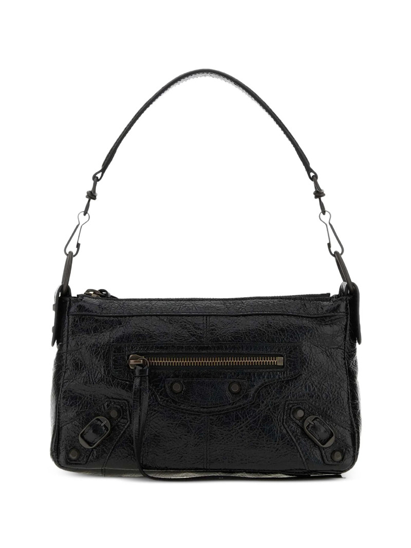 Balenciaga Mini Le City Moto Leather Shoulder Bag 1