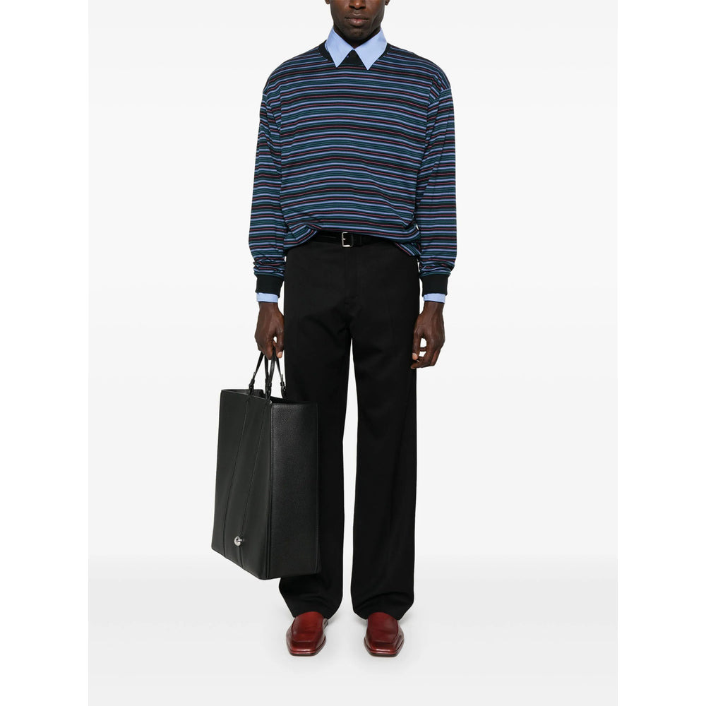 Prada Black Trousers - Regular & Straight-Leg Trousers Men - 2
