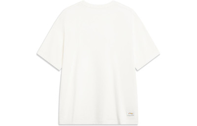 Li-Ning Li-Ning Sportswear Classic Graphic Tee 'White Multi' AHST459-2 outlook