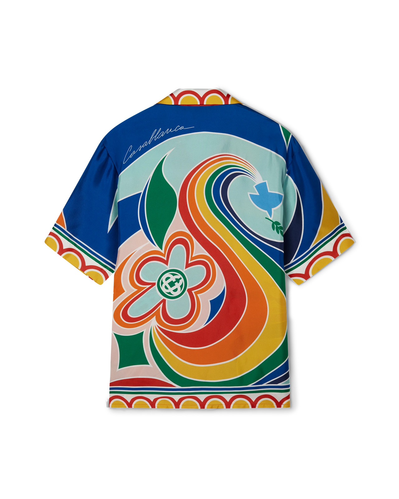 Le Pouvoir Des Fleurs Silk Shirt | Casablanca Paris - 2
